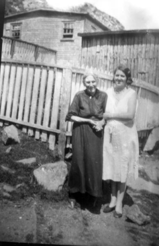 287: Alice (Norman) Mulrooney and her daughter Mary Anne. (circa 1930) [courtesy of Betty (Carroll) Spurvey]  - Alice daughter of Thomas Norman &amp;amp; Anne Dunphy, married Patrick Mulrooney